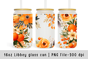 16 oz Libbey Glass Can Flowers, a Graphic by SindyPrintDesign (Thumbnail 7 of 9)