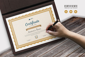 089. Clean Certificate Template