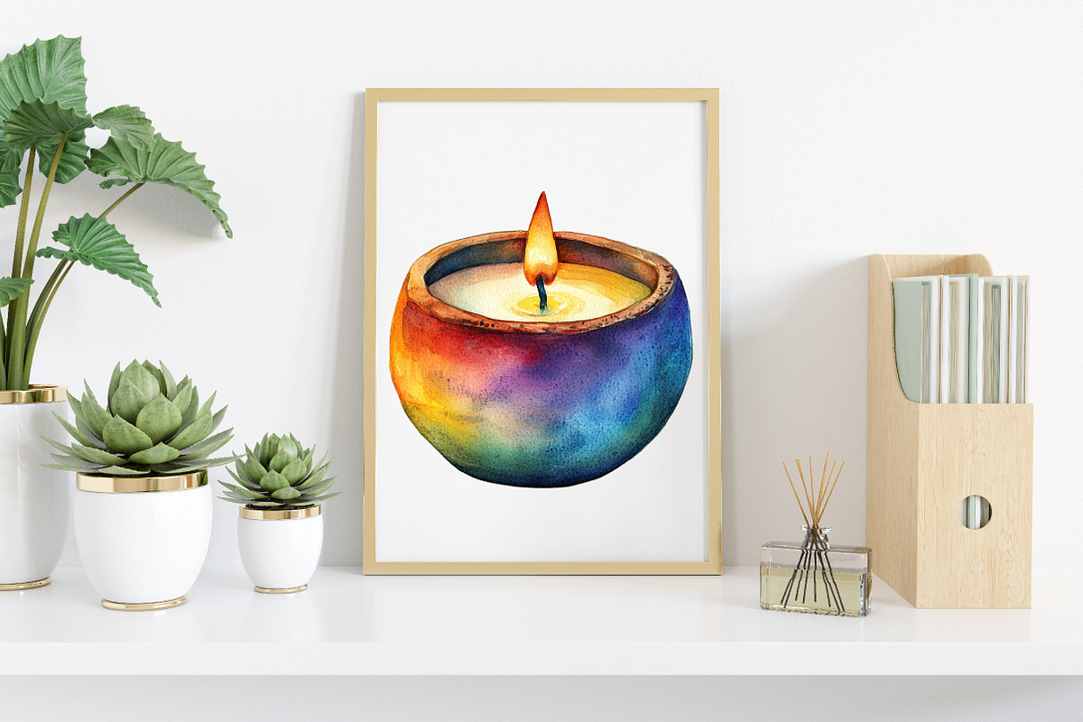 Modern Abstract Boho Clipart, an Illustration by Canvas Craft (Photo 4 of 7)