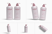 Pump Bottle Mockup, a Cups & Container Mockup by suciamairastd (Thumbnail 1 of 6)