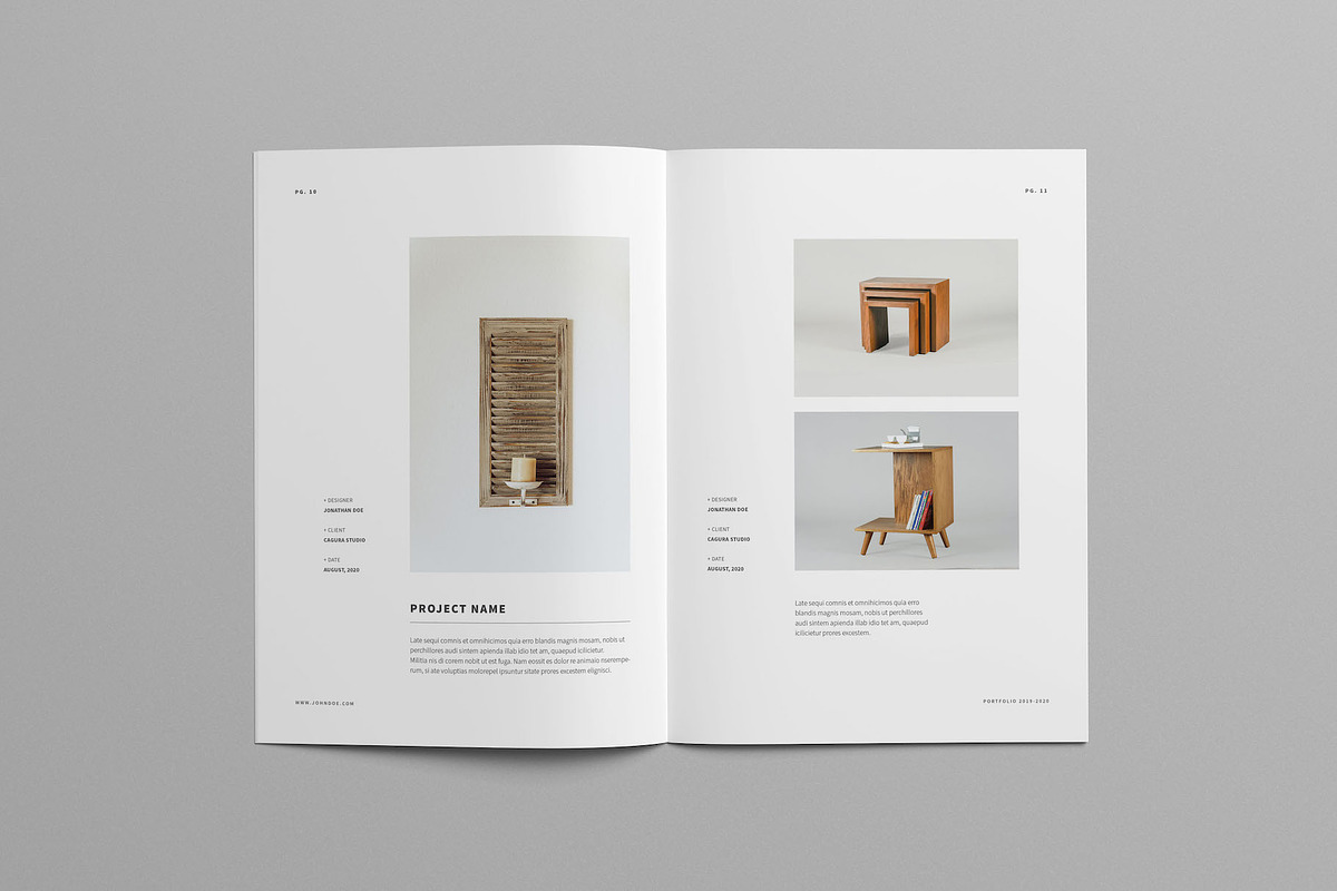 Minimal Portfolio, a Brochure Template by Meenom Templates (Photo 19 of 20)
