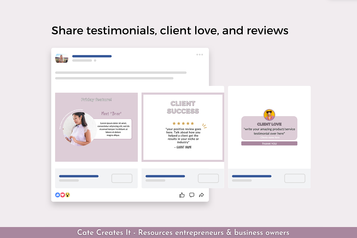 Facebook Group Templates Canva, a Social Media Template by Cate Creates (Photo 8 of 9)