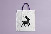 Modern Deer Silhouette Logo, a Branding & Logo Template by Vectorium Studio (Thumbnail 2 of 2)