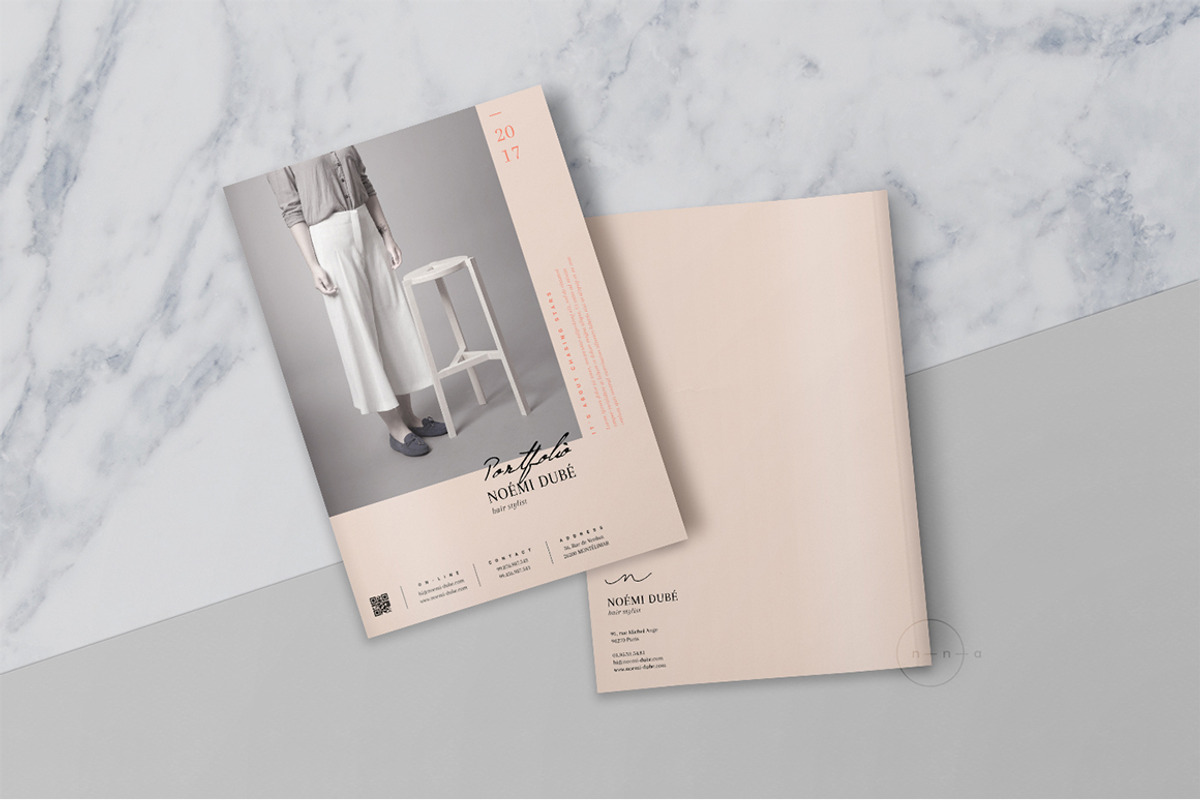 Editorial Portfolio PSD • Noémi, a Brochure Template by Nonola (Photo 1 of 7)