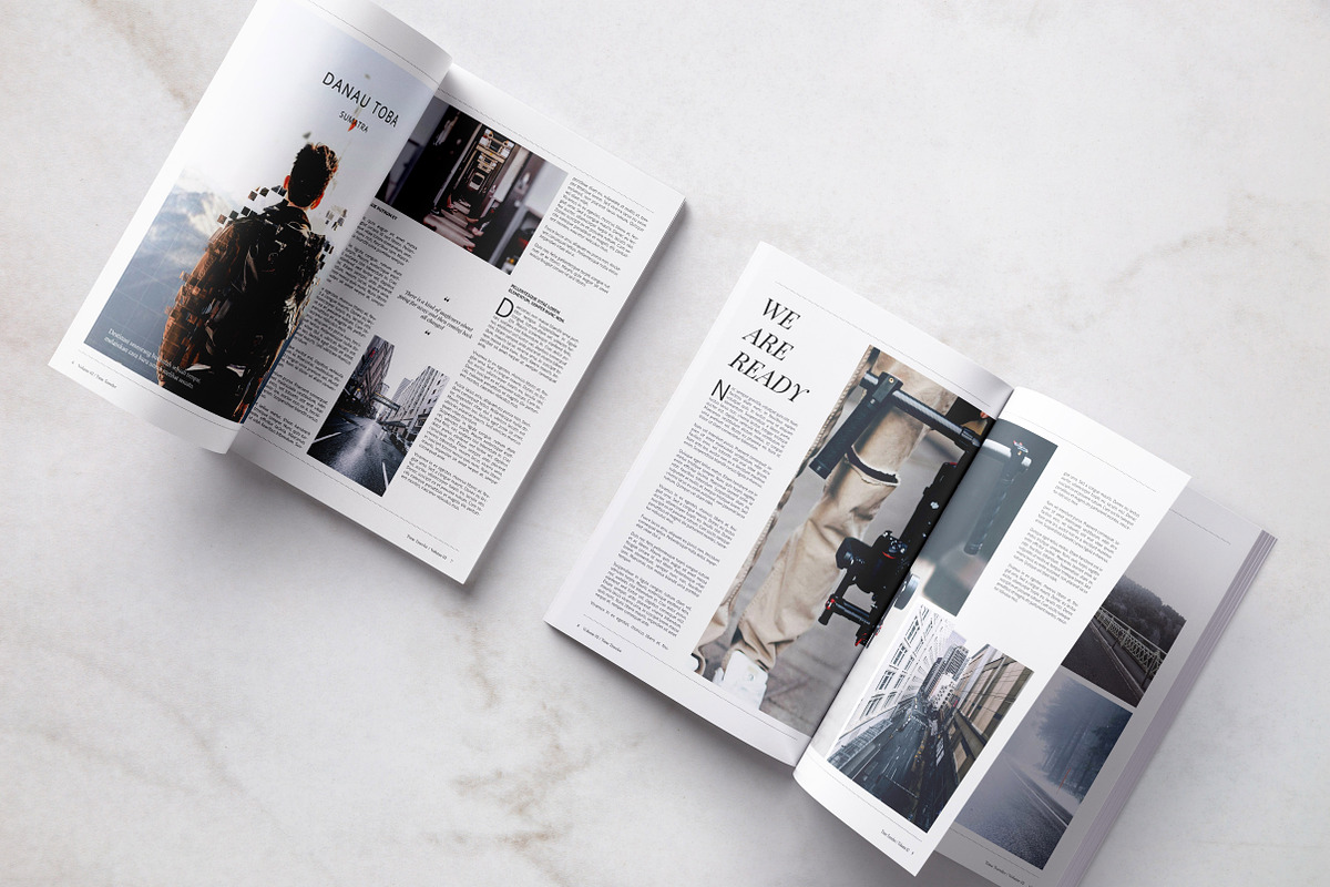 Time Traveler Magazine, a Magazine Template by Loc Tropis (Photo 5 of 11)