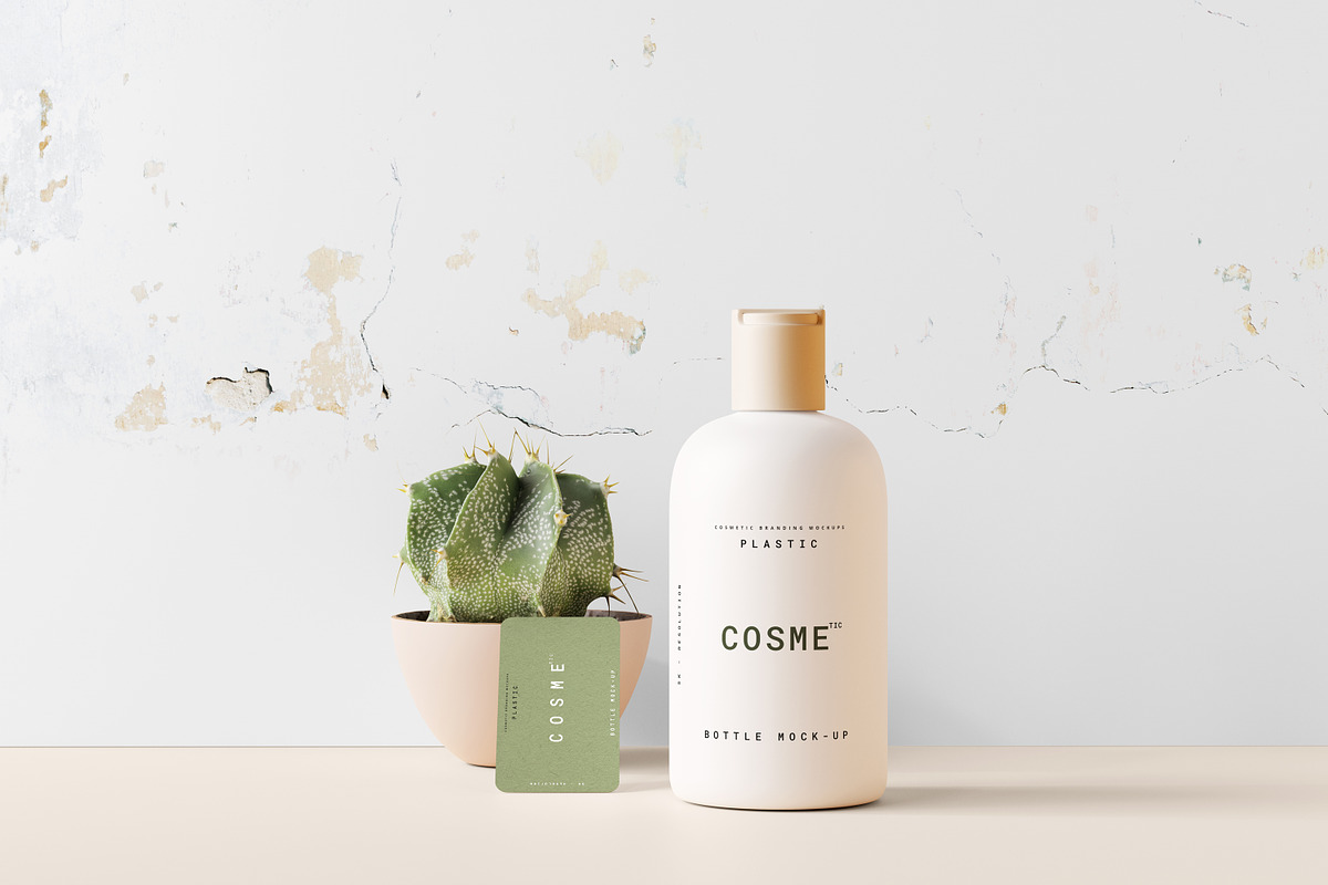 Disc Top-Cap Bottle Mockup Bundle, a Cups & Container Mockup by pmvch (Photo 32 of 60)