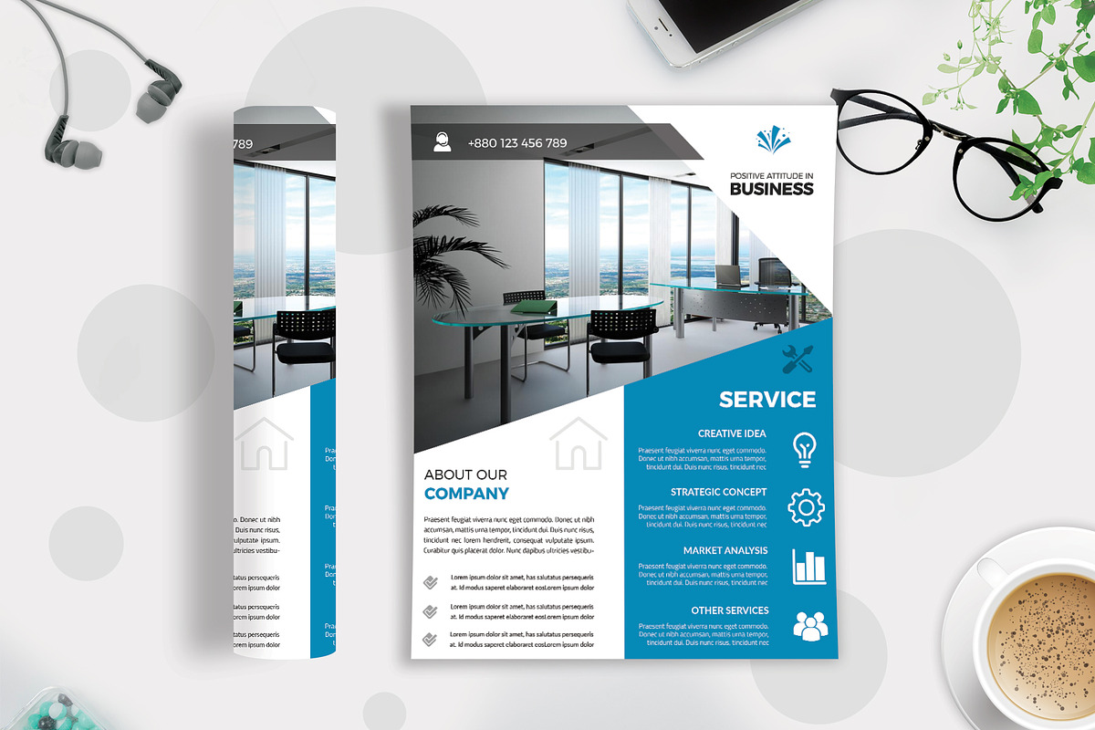 30+ Business Flyers Bundle, a Flyer Template by Imagine Design Studio (Photo 12 of 31)