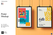 Poster Mockup, a Product Mockup by Sweetdady (Thumbnail 1 of 4)
