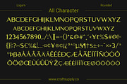 Logam Rounded, a Sans Serif Font by Craft Supply Co. (Thumbnail 4 of 8)