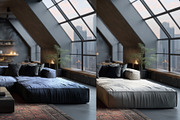 Loft Sofa Mockup Bundle, a Household Mockup by Vika_Softlife (Thumbnail 5 of 8)