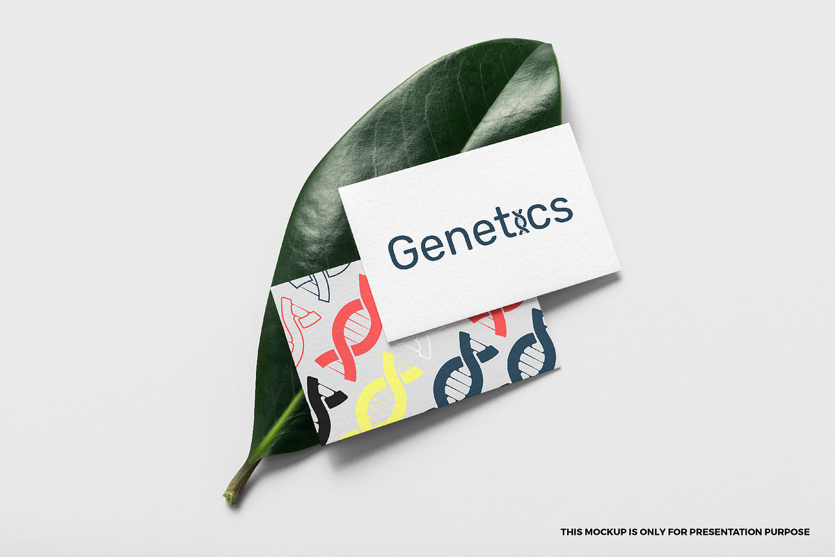 Genetics logo, a Branding & Logo Template by MuzaInspires (Photo 3 of 6)