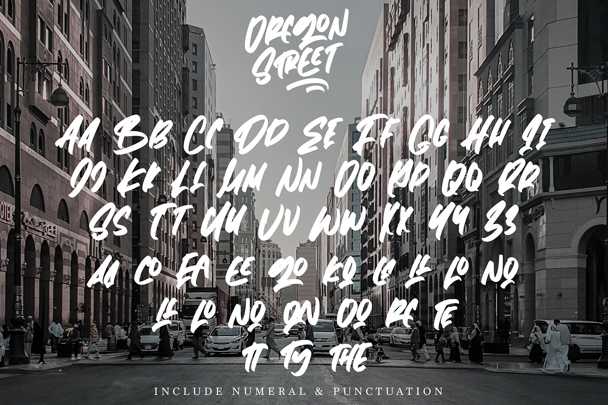 Oregon Street - Urban Brush Font, a Script Font by Arendxstudio (Photo 7 of 8)