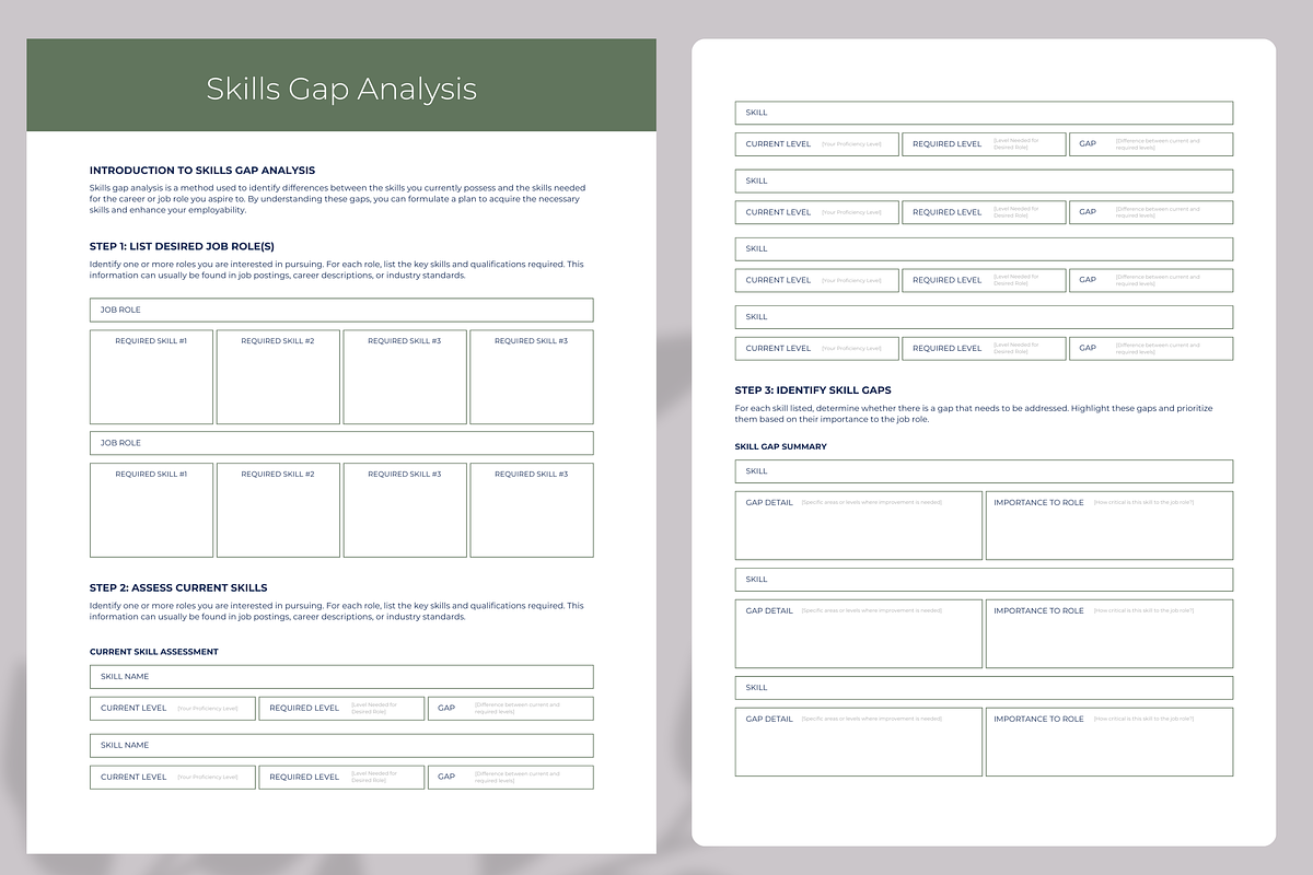 CAREER COACH WORKBOOK TEMPLATE, a Brochure Template by Daring Digies (Photo 5 of 9)
