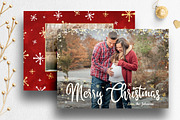 Photo Christmas Card Template | 008, a Card Template by Nifty Template Studio (Thumbnail 2 of 13)