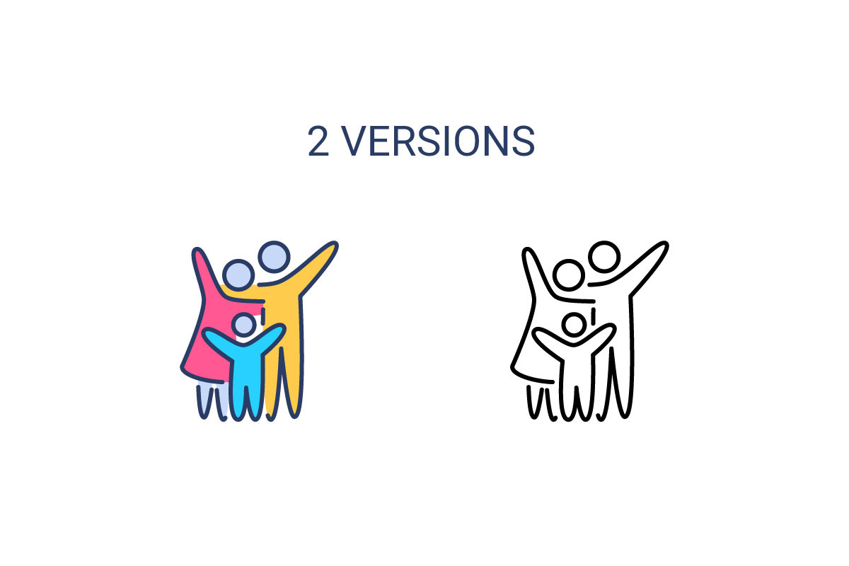Insurance icons, an Outline Icon by vectorstank (Photo 2 of 4)