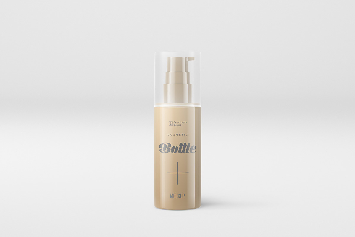 Cosmetic Bottle Mockup #2, a Cups & Container Mockup by Seven Lights (Photo 5 of 9)