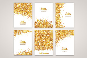 Gold Backgrounds Collection