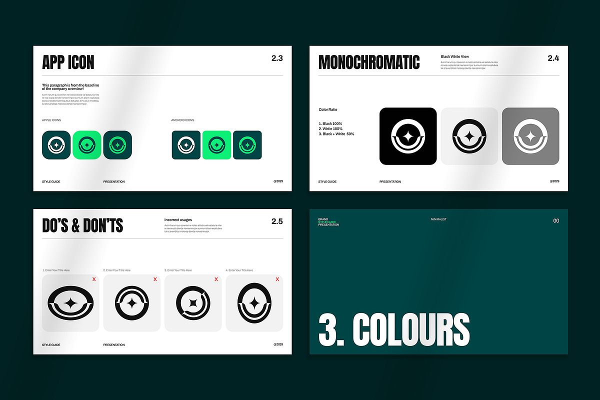The Brand Style Guideline Template, a Branding & Logo Template by Oriofix (Photo 8 of 11)