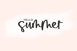 Sunkissed Handwritten Script Font