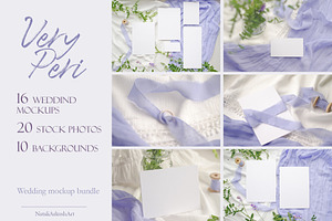 Very Peri - Wedding Mockup Photo Set