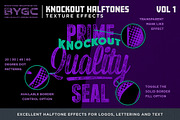 Halftone Textures for Photoshop, a Texture Graphic by BackYard Graphics Co. (Thumbnail 2 of 7)
