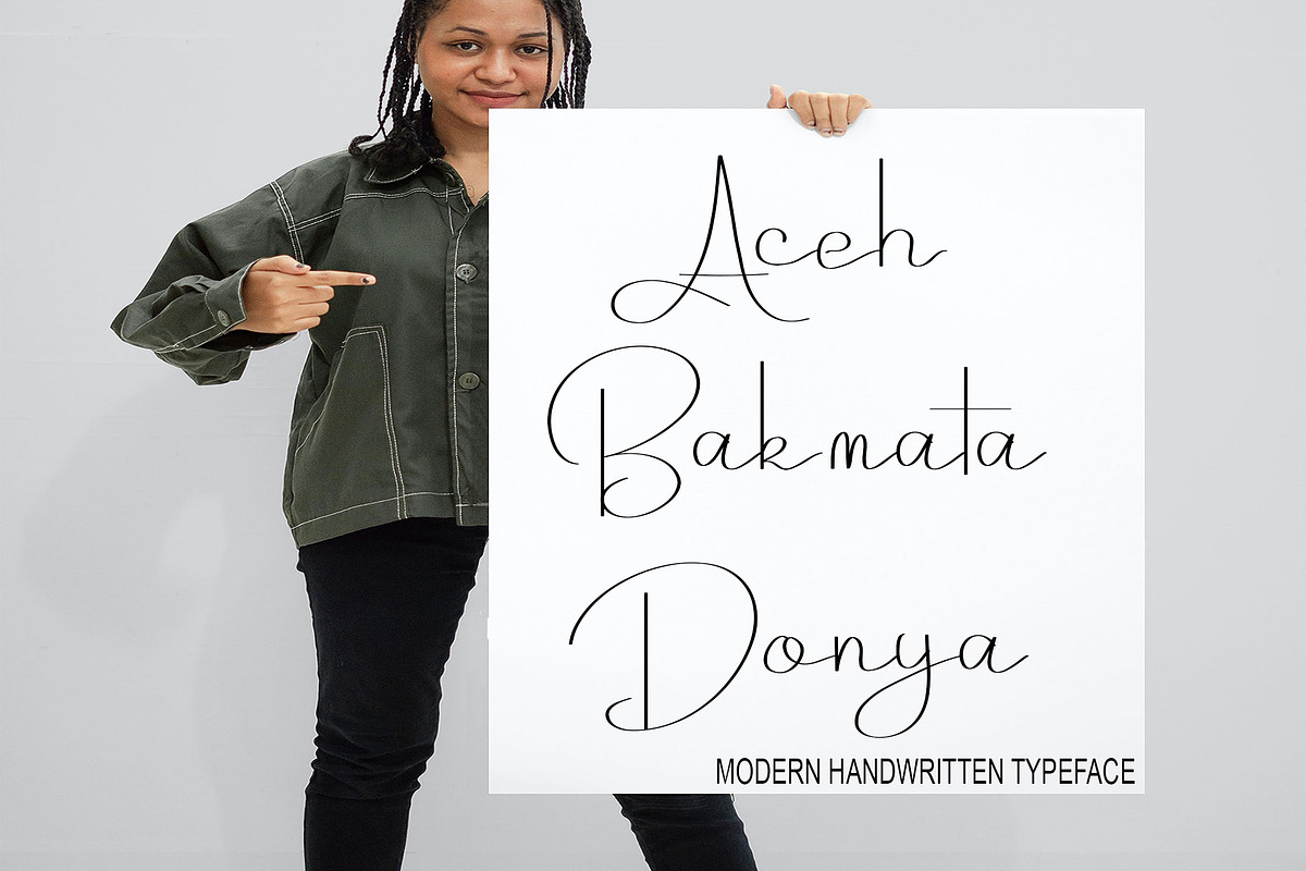 Jagathy Canthyk, a Script Font by Canden Meutuah (Photo 3 of 5)
