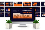 Competitive Advantage - Business Key, a Presentation Template by Deepslide Studio (Thumbnail 5 of 6)