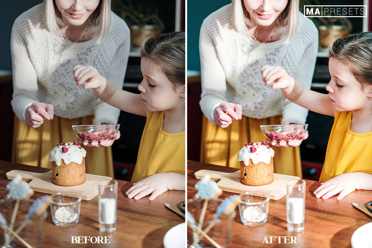 10 STYLED CAKE Lightroom Presets, a Preset Add-On by MaPresets (Photo 11 of 14)