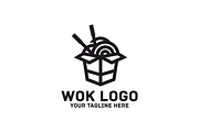 Wok Logo, a Branding & Logo Template by Brandlogo (Thumbnail 1 of 3)