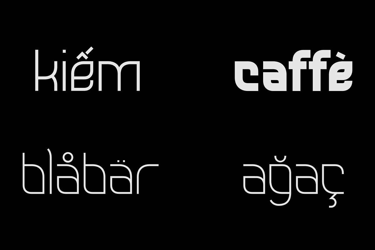 Mandorlato – Font Family, a Sans Serif Font by Stefano Giliberti (Photo 8 of 9)