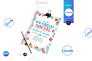 Ice Cream Social Flyer, a Flyer Template by Aam360 (Thumbnail 3 of 3)