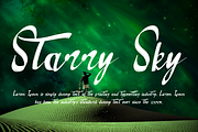 Reflecting Lightning - Brush Font, a Script Font by 177Studio (Thumbnail 4 of 7)