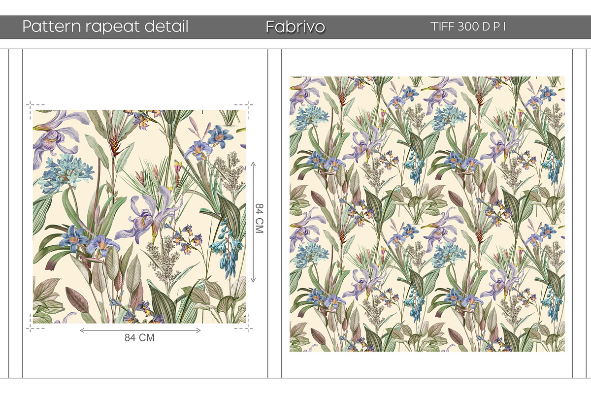 Lilacism Floral Seamless pattern, a Pattern Graphic by Fabrivo (Photo 10 of 10)