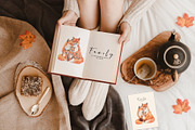 Fox family creator, an Animal Illustration by VerAna (Thumbnail 7 of 14)