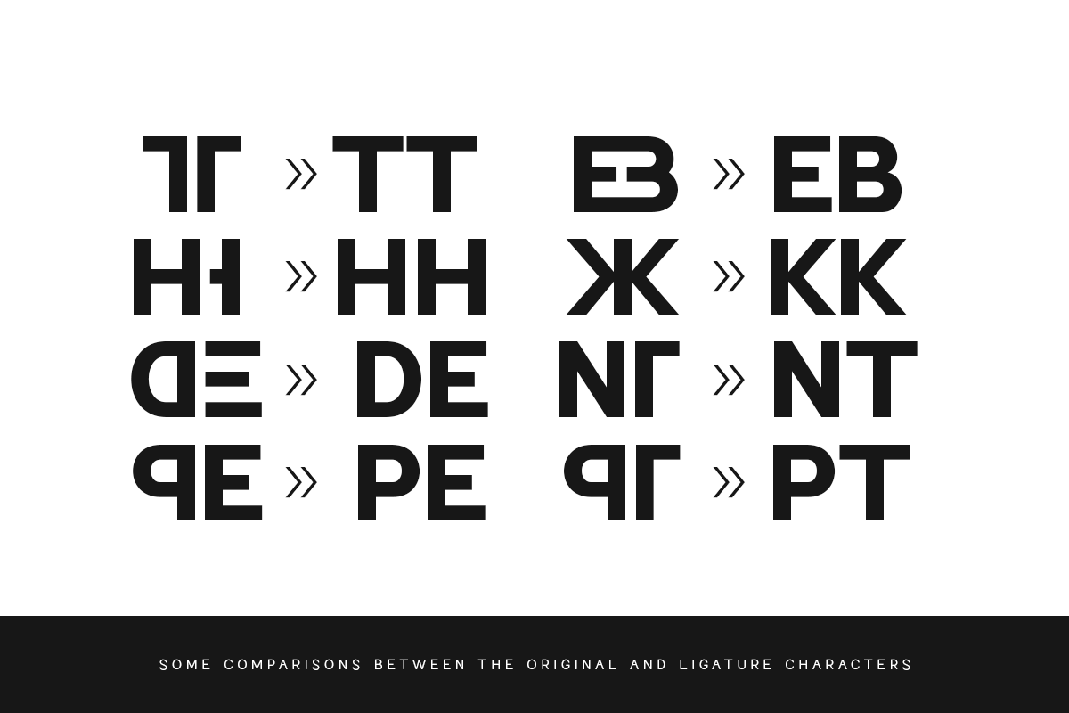 Attack - Corporate Logo Font, a Sans Serif Font by Hamz Studio (Photo 15 of 23)