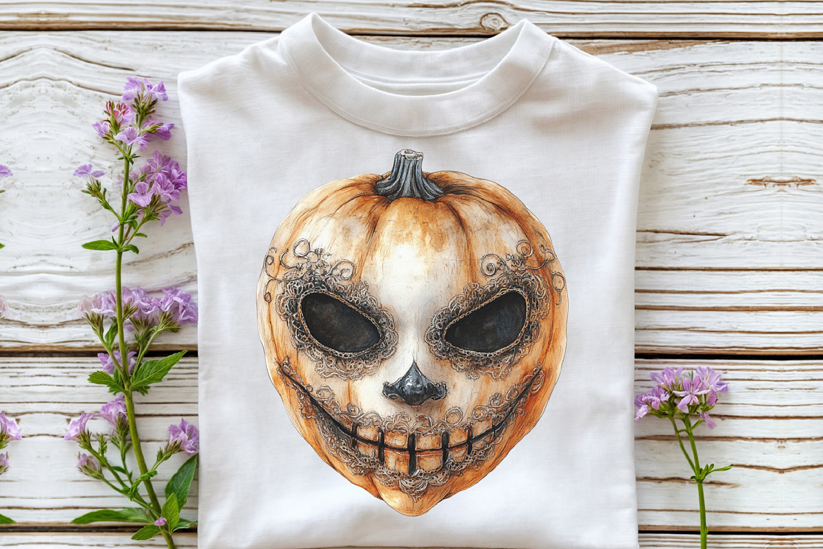 Sepia Coquette Halloween Clipart, an Illustration by CraftArtStudio (Photo 4 of 6)