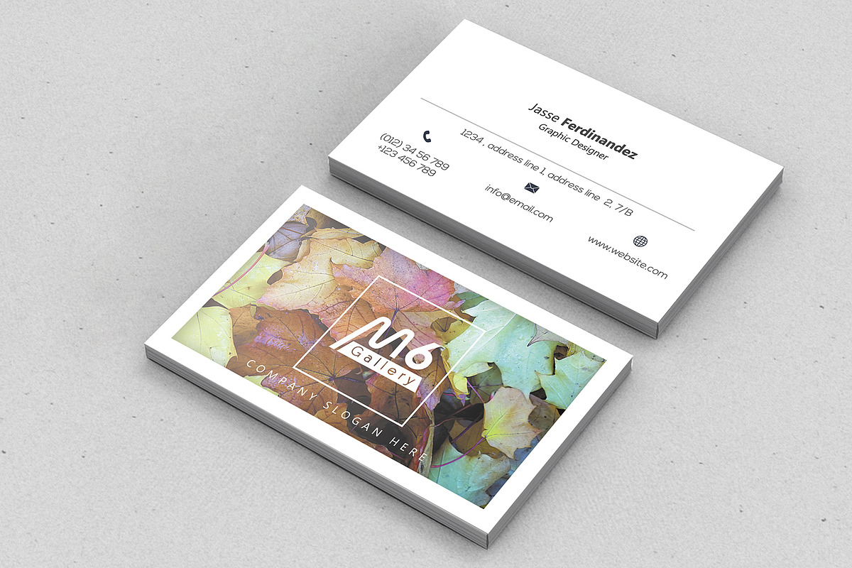 Unique 50 Business Card Bundle, a Business Card Template by M6 Gallery (Photo 90 of 151)
