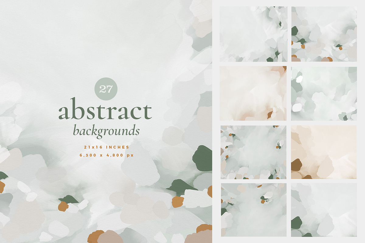 Artistic Abstract Backgrounds, a Texture Graphic by Basia Stryjecka (Photo 4 of 14)