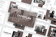 Sameplan - Business plan PowerPoint, a Presentation Template by SquidPixey (Thumbnail 5 of 6)