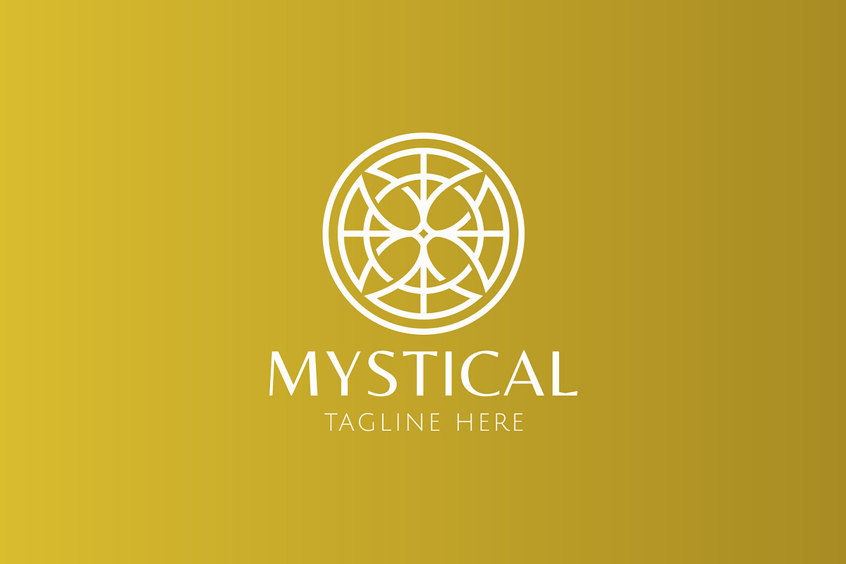 Circle Linear Sacred Geometric Logo, a Branding & Logo Template by Signatoro (Photo 3 of 3)