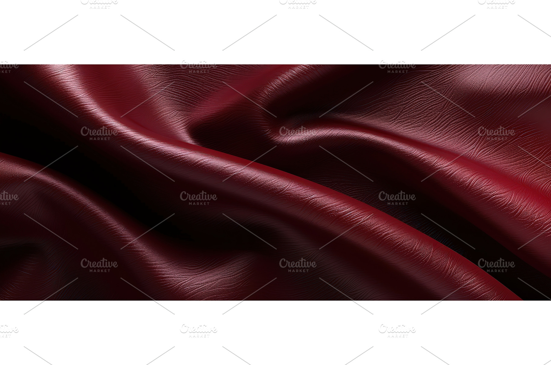 Luxurious Folded Burgundy Leather, a Background Photo by piter.goskov