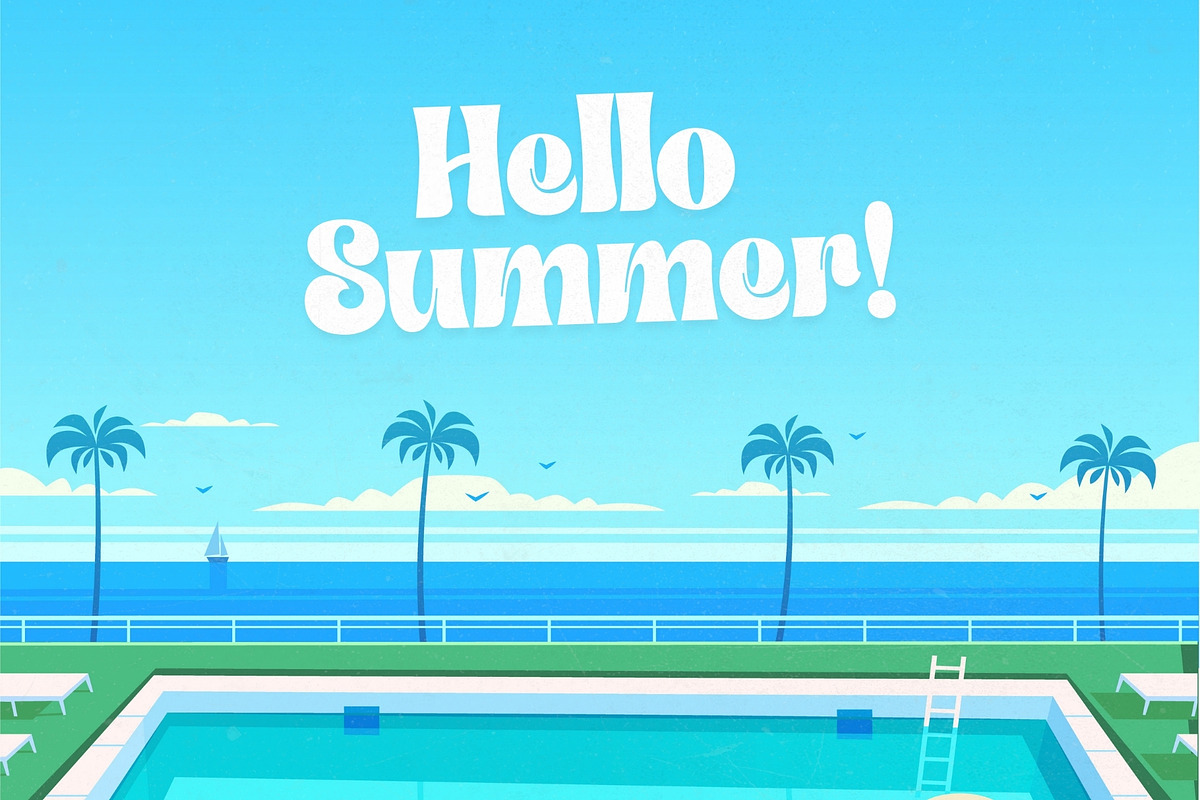 Hawaii Font Bundle - 71 Fonts!, a Serif Font by HipFonts (Photo 11 of 19)