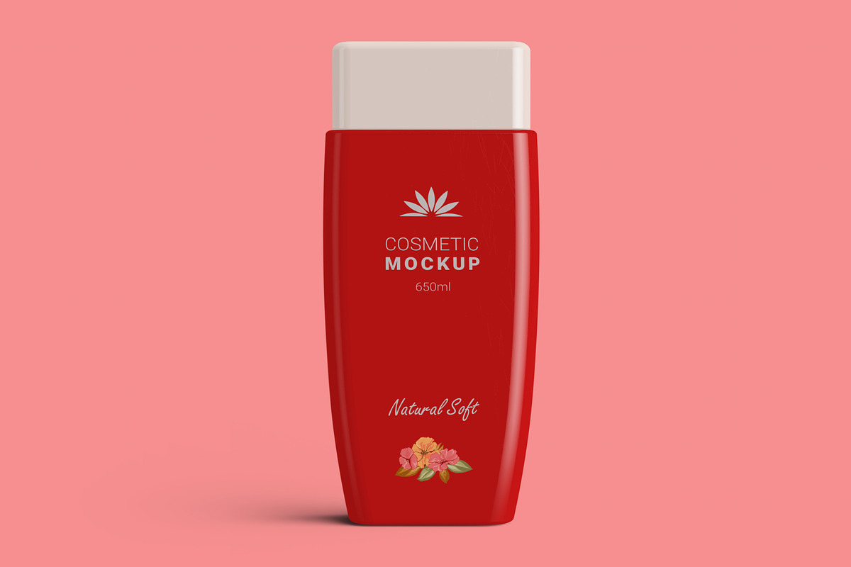 Shampoo Gel Soap Bottle Mockup, a Cups & Container Mockup by Digitalphaser (Photo 3 of 5)