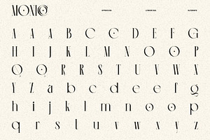 Monico Display Font