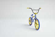 1980s Raleigh Burner BMX Bicycle, a Cars & Vehicle 3D Model by 3DTreatment (Thumbnail 8 of 25)