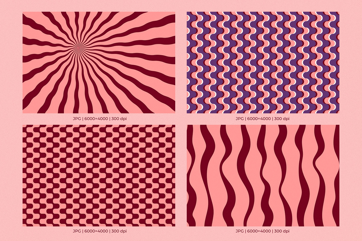 Retro Groovy Backgrounds, a Background Graphic by May Motif (Photo 5 of 20)