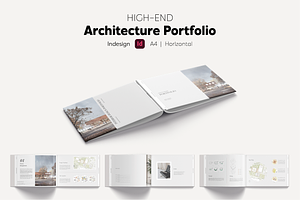 Indesign Portfolio Template, a Brochure Template by yesitisprintable
