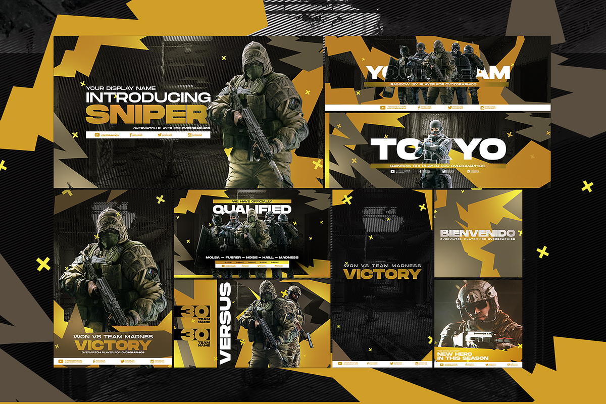 E- Sports Social Media Template, a Social Media Template by Creathift (Photo 6 of 6)