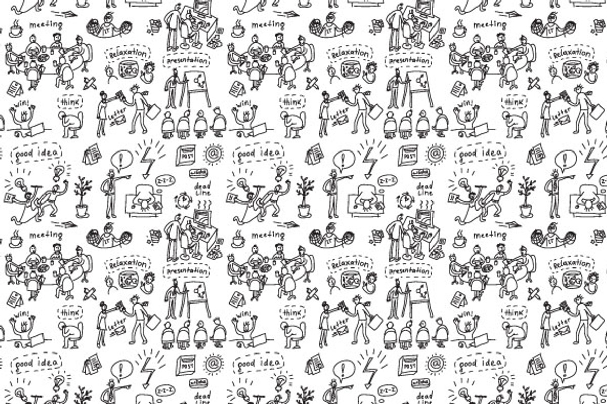 Doodles creative business people, a Person Illustration by Crowhouse (Photo 2 of 5)