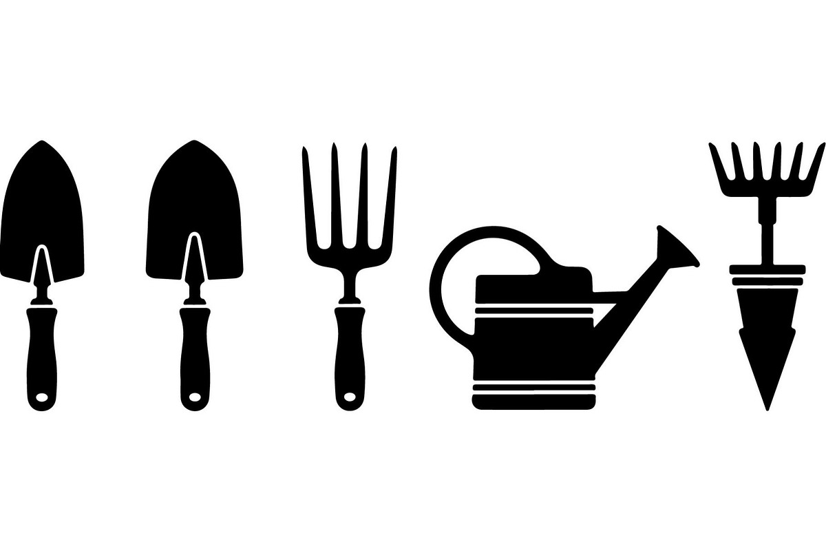 Gardening Equipment Silhouette, an Object Graphic by Creativeshirt (Photo 14 of 20)